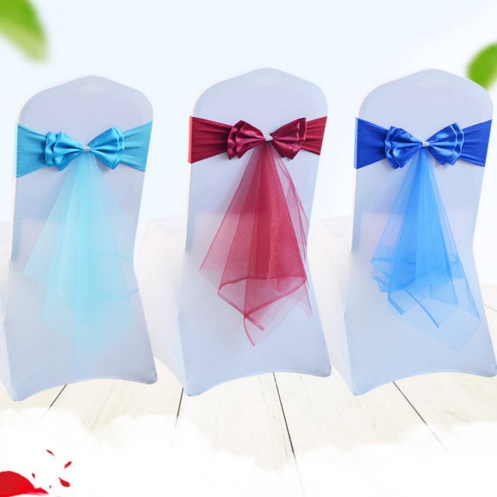 Elastyczne wstążki z organzy z – Chair Sash Organza recenzja i cena
