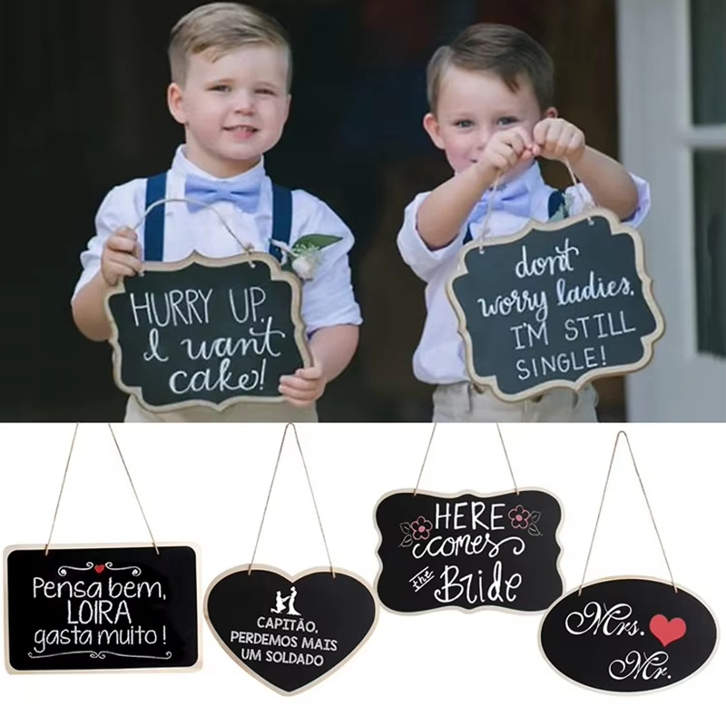 Rustykalna drewniana tablica ś – Wedding Ceremony Supply recenzja i cena