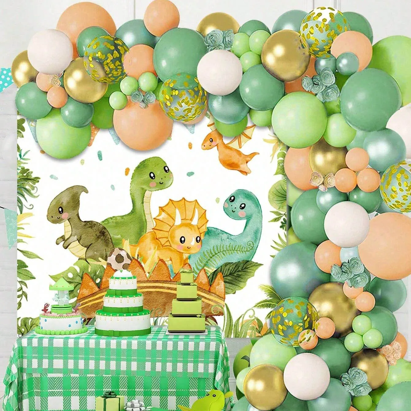 Zestaw balonów dinozaury łuk d – Wedding Balloon Arch recenzja i cena