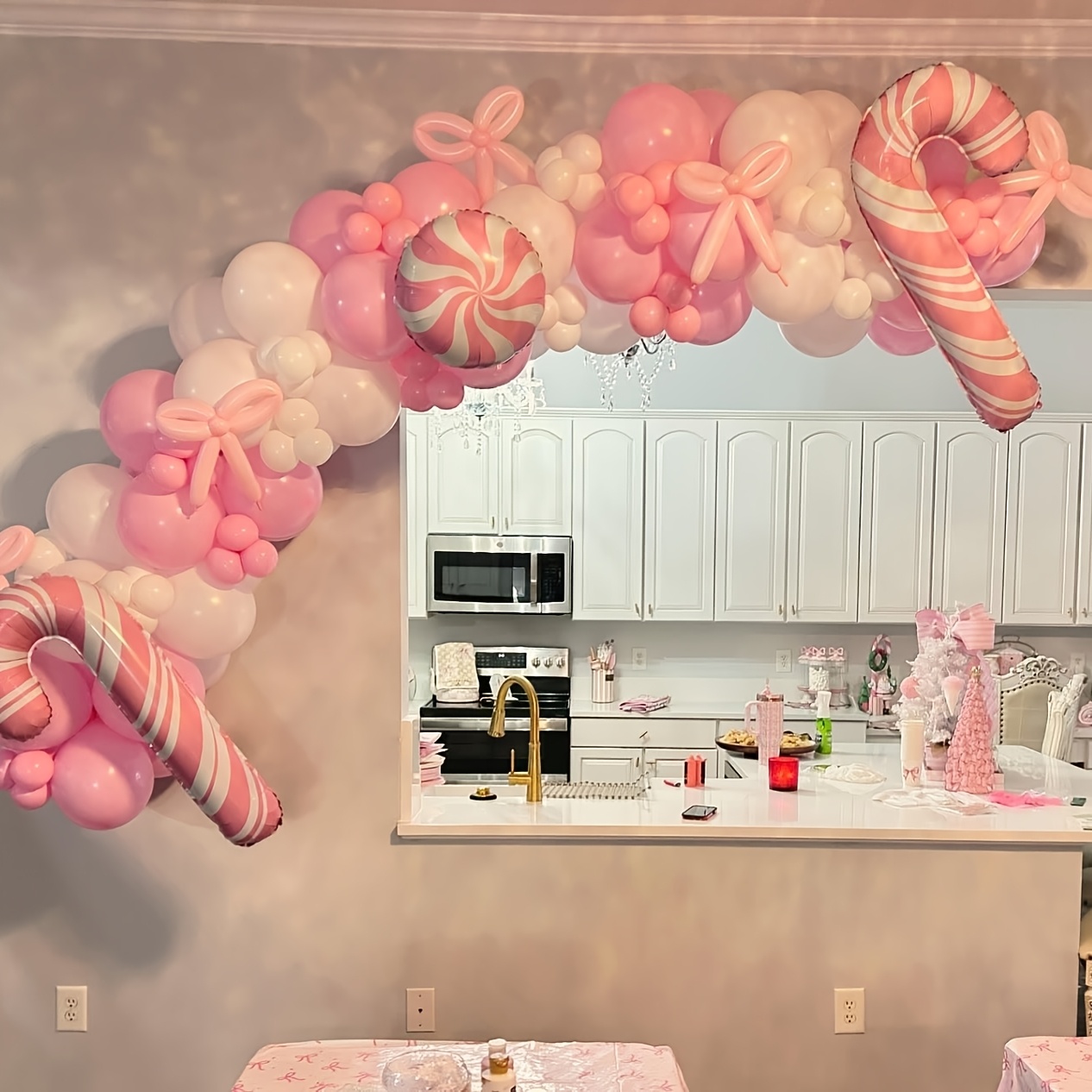 Zestaw łuku balonowego z różow – Wedding Balloon Arch recenzja i cena
